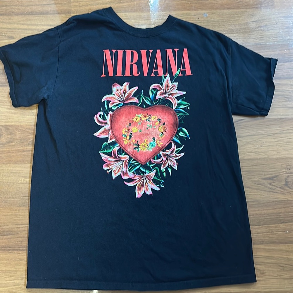 Black Heart Nirvana T-Shirt